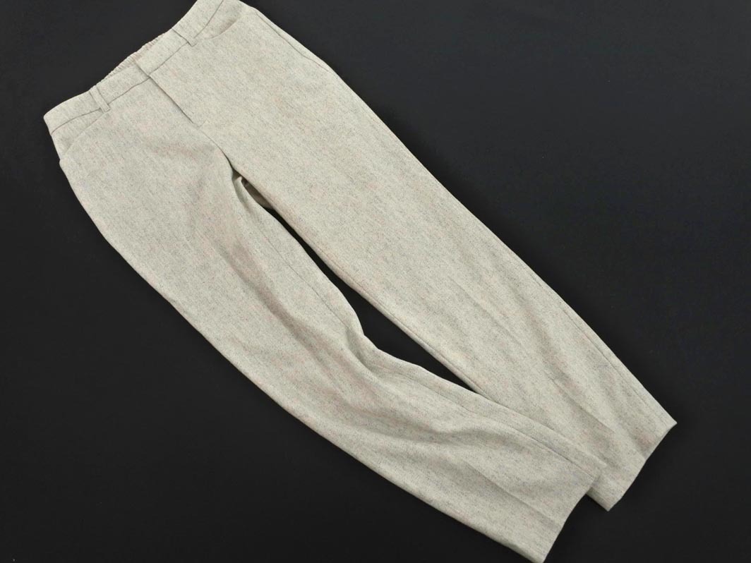 la.f... ラエフ ロートレアモン ウール混 総柄 トラウザー パンツ size2S/アイボリー ◇■ ☆ fac7 レディース