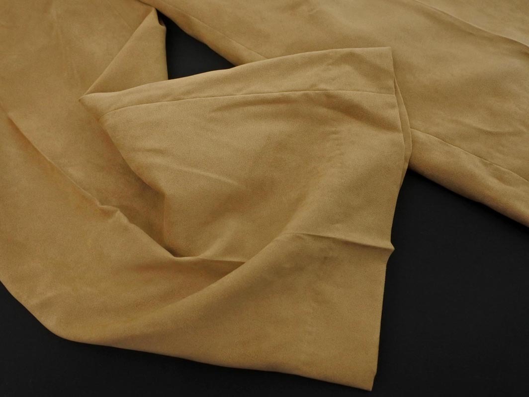 LAUTREAMONT ロートレアモン スウェード調(diào) ガウチョ パンツ size38/ベージュ ◇■ ☆ fac7 レディース