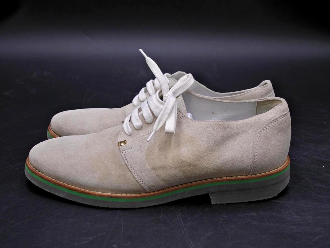 TOMORROWLAND トゥモローランド スウェード シューズ size41（25.5cm位）/ベージュ ■◇ ☆ fac8 メンズ