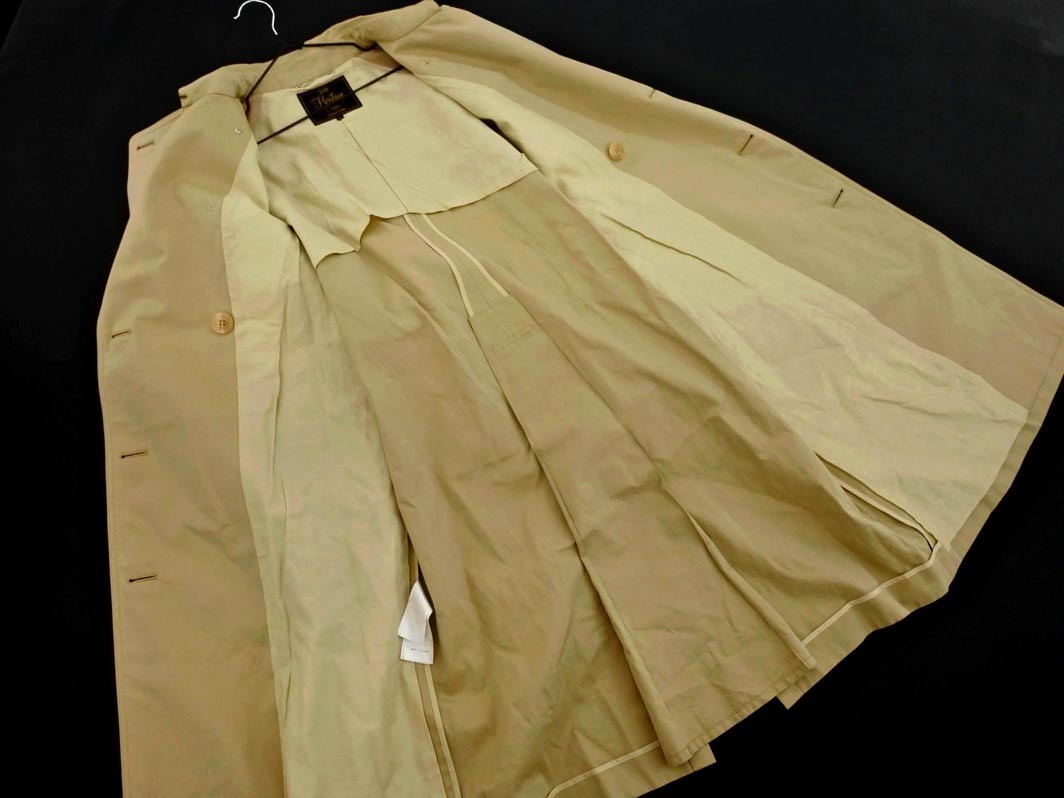 23 район тренчкот size38/ бежевый *# * fac8 женский