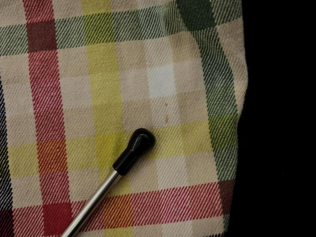 arnold palmer アーノルドパーマー チェック クロップド パンツ size3/ベージュ ■◇ ☆ fac9 レディース