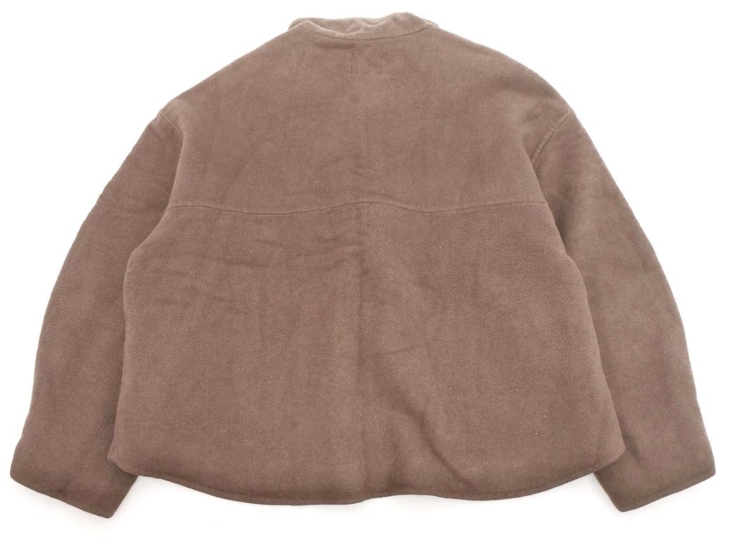 LOWRYS FARM ローリーズファーム ウール混 スタンドカラー ジャケット sizeF/茶 ◇■ ☆ fad1 レディース
