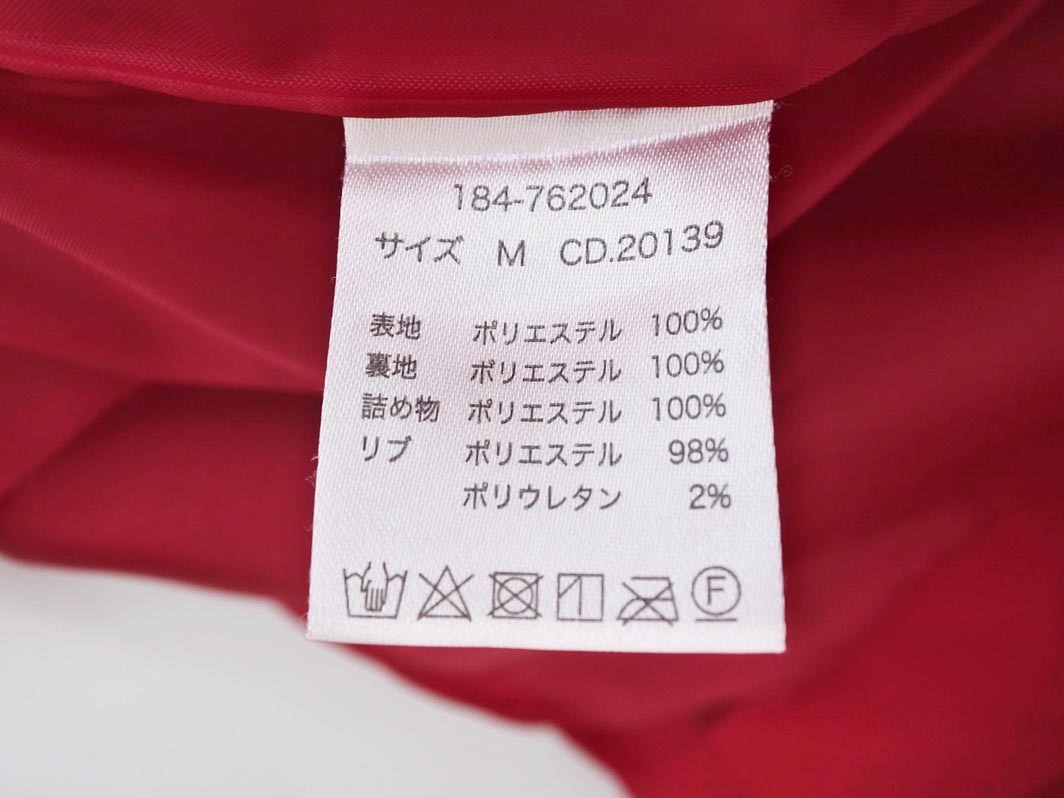 INGNI イング フード 中綿 ジャケット sizeM/赤 ◇■ ☆ fad1 レディース