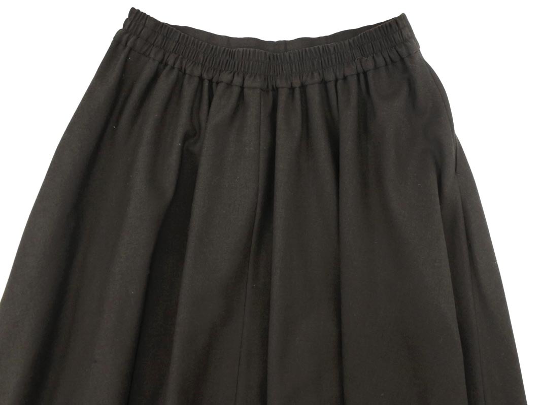 IENA イエナ ウール混 フレア ロング スカート size36/カーキ ◇■ ☆ fad1 レディース