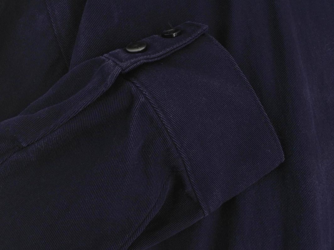 JILLSTUART ジルスチュアート シャツ ワンピース size4/紺 ◇■ ☆ fad0 レディース