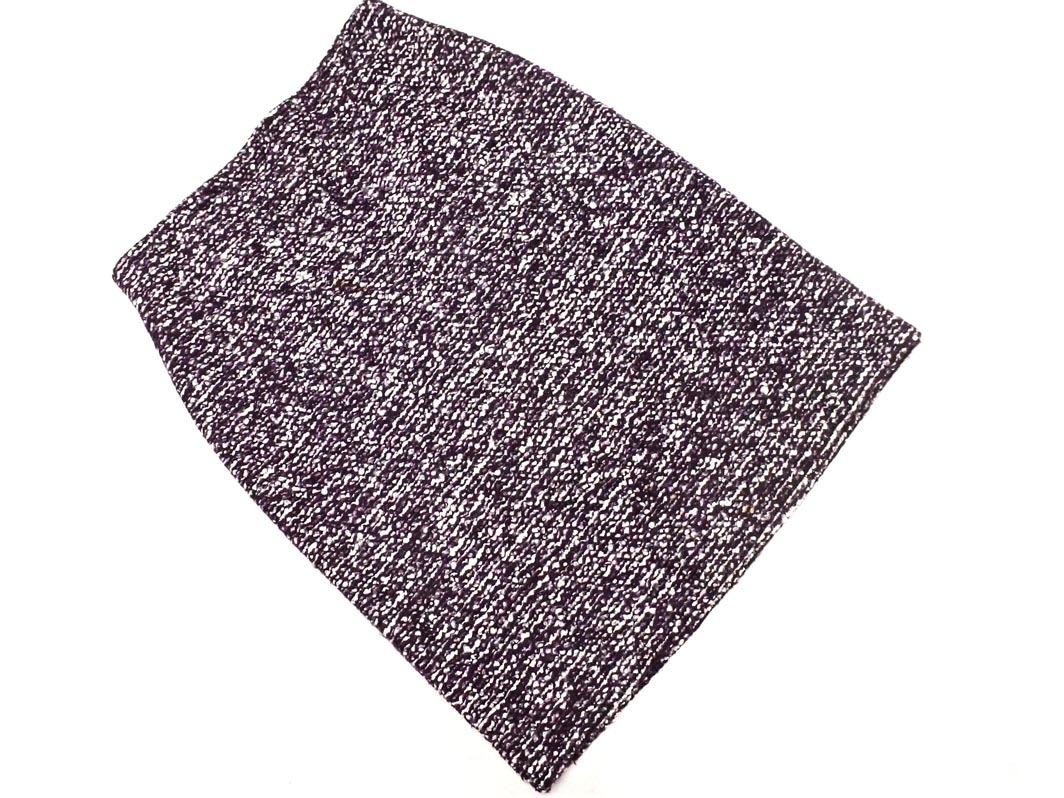 ANAYI アナイ ウール混 タイト スカート size38/紫 ◇■ ☆ fad0 レディース