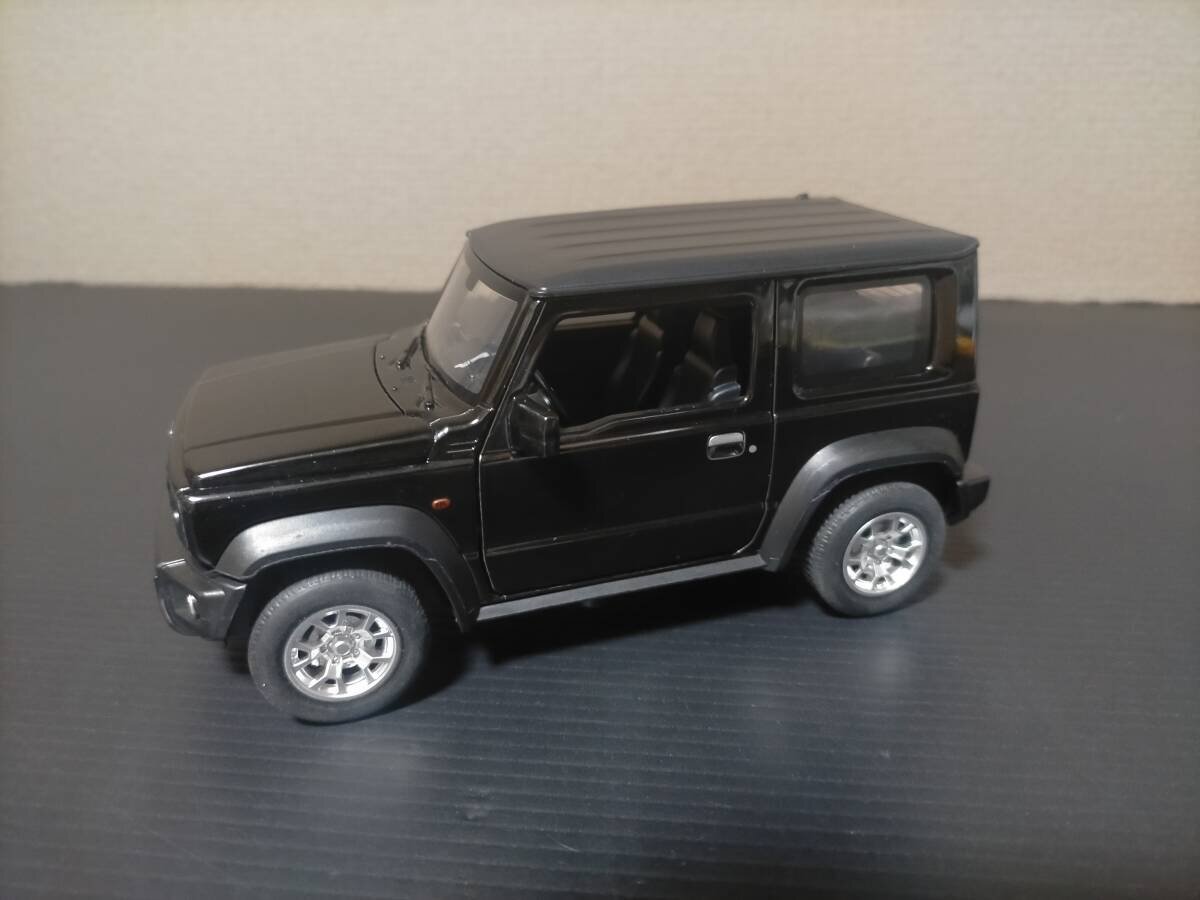 スズキ　ジムニーシエラ ミニカー ブラック 1/24 SUZUKI jimmy