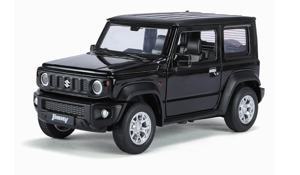 送料無料　スズキ　ジムニーシエラ ミニカー ブラック 1/24 SUZUKI jimmy