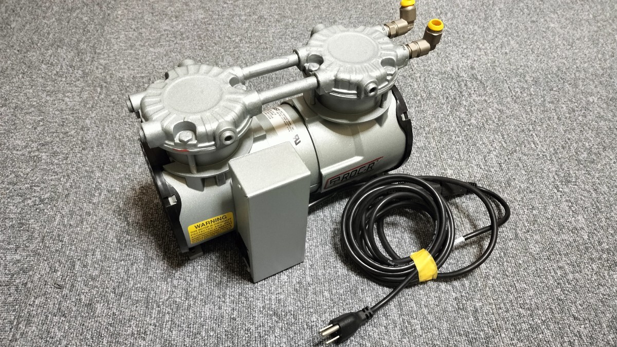 ドライ真空ポンプ バキュームポンプ GAST ギャスト RAA-V212-EB