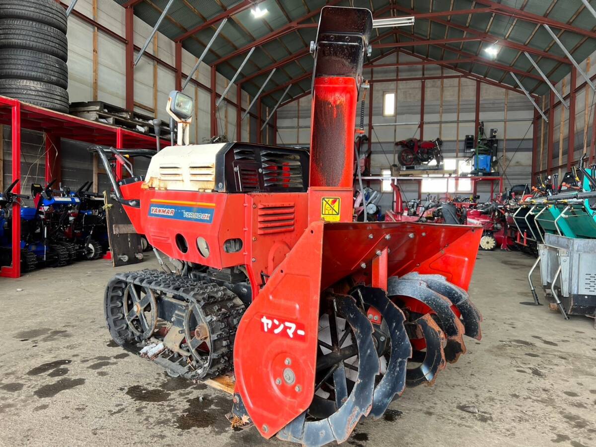 除雪機☆YANMAR/ヤンマー☆YSR90DX☆セル付き☆ガソリン☆サイドクラッチ☆エンジン始動未確認☆格安現状出品☆北海道から♪