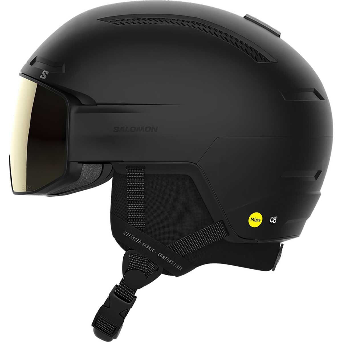 1692704-SALOMON/DRIVER PRO SIGMA MIPS BK/Sol/S ユニセックス スノーヘルメッ/L5962