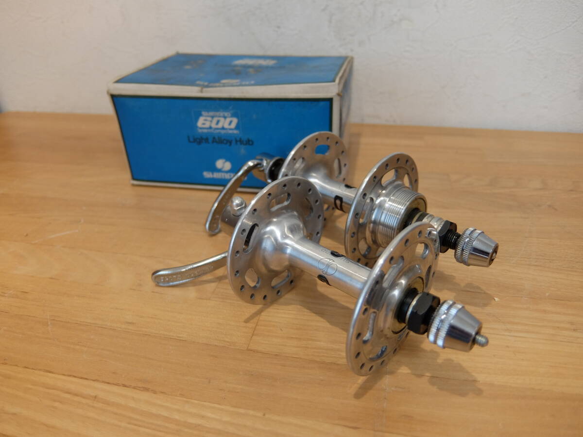 本当に信頼出来る商品 シマノ 600 ラージハブ 36H/100×120.5mm 未使用品 ビンテージパーツ