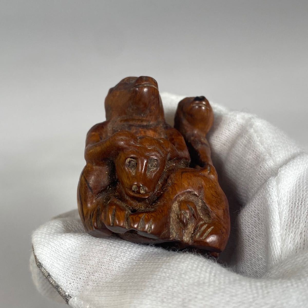  netsuke времена предмет дерево гравюра .. предмет старый netsuke . родители ... коллекция 