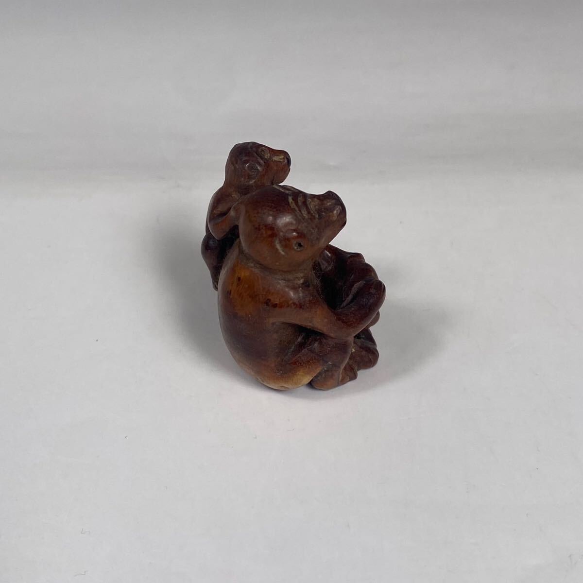  netsuke времена предмет дерево гравюра .. предмет старый netsuke . родители ... коллекция 