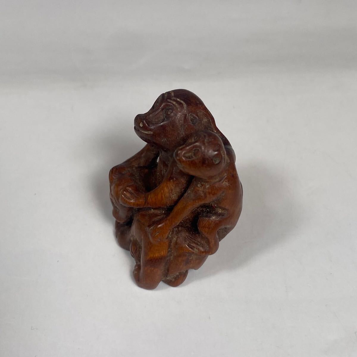  netsuke времена предмет дерево гравюра .. предмет старый netsuke . родители ... коллекция 