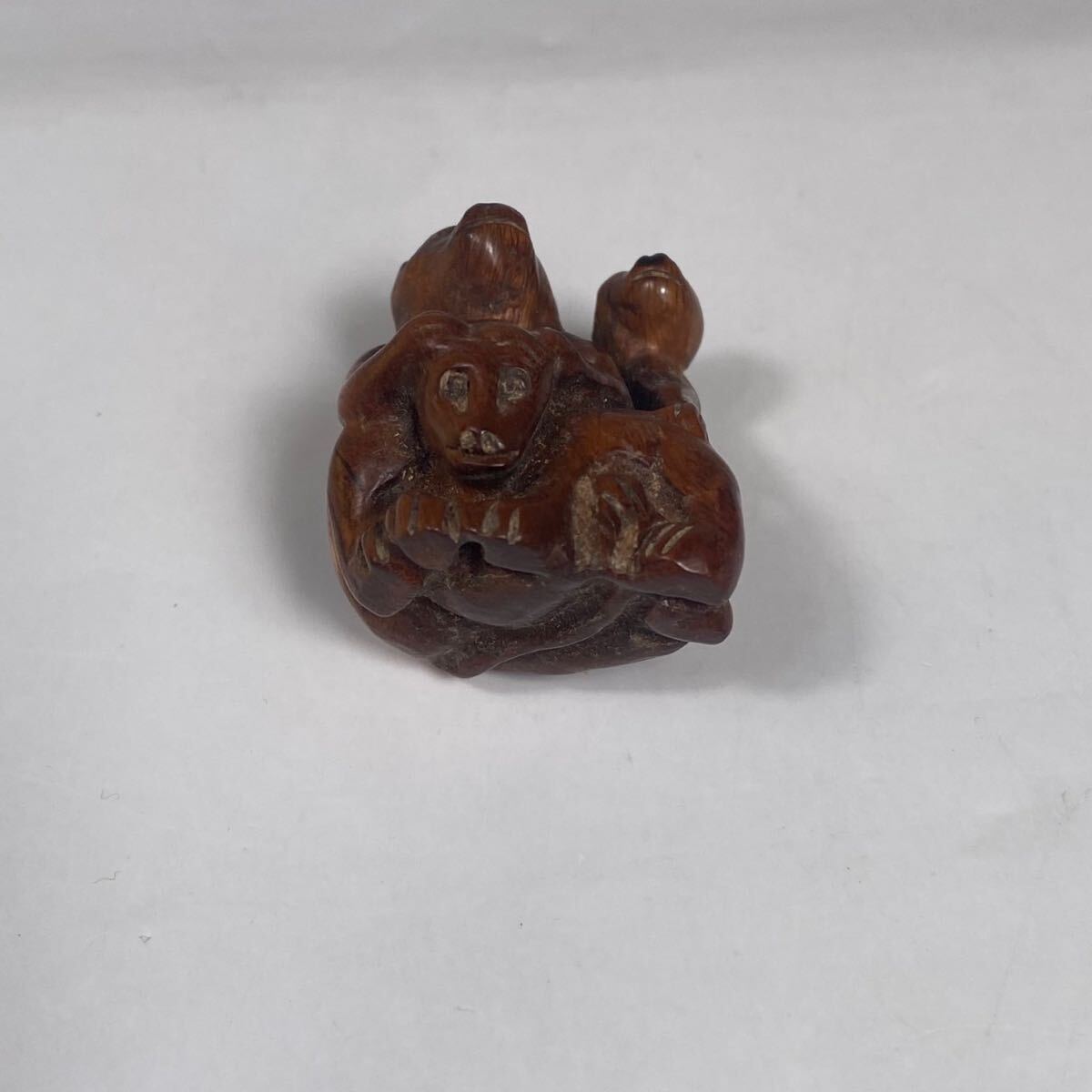  netsuke времена предмет дерево гравюра .. предмет старый netsuke . родители ... коллекция 
