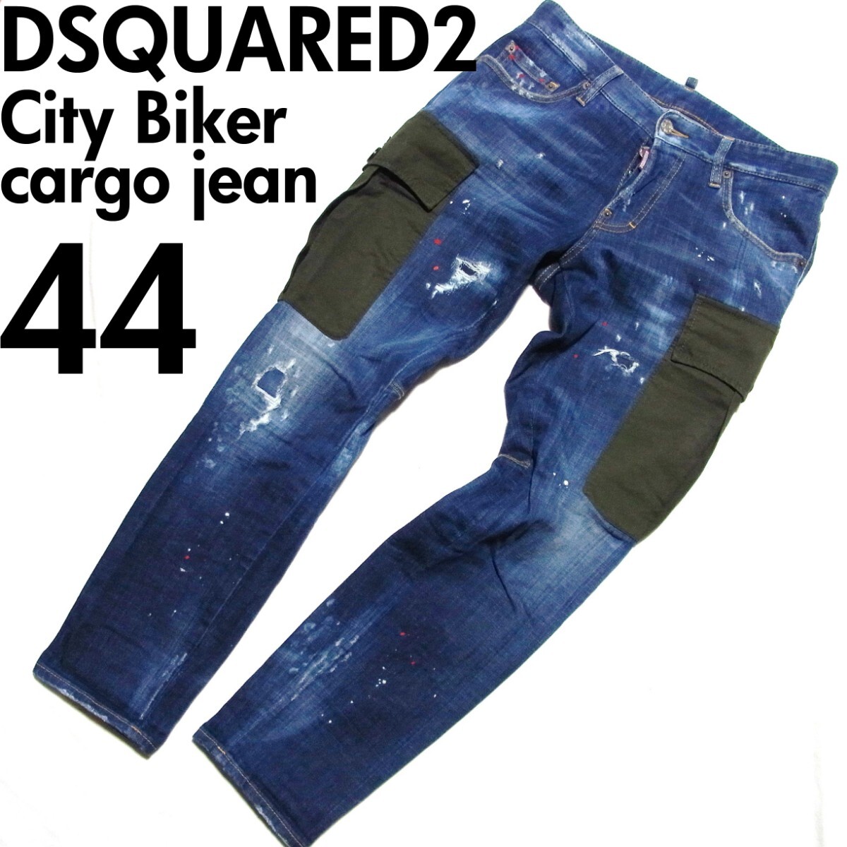 18SS DSQUARED2 ディースクエアード City Biker cargo jean 18SS DSQUARED2 ディースクエアード City Biker cargo jean