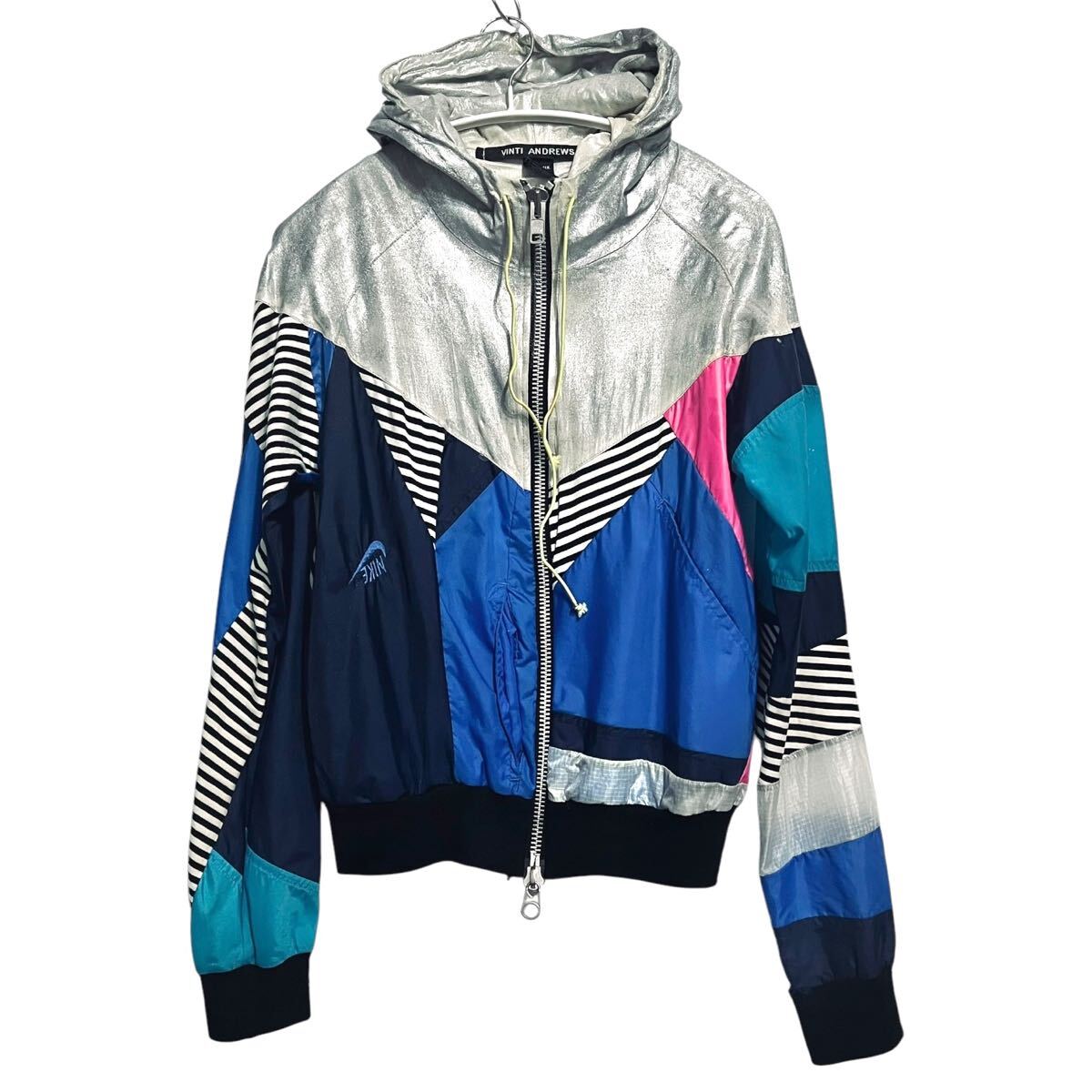 VINTI ANDREWS×NIKEリメイクナイロンパーカー Yahoo!オークション - VINTI ANDREWS NIKEリメイク ナイロン