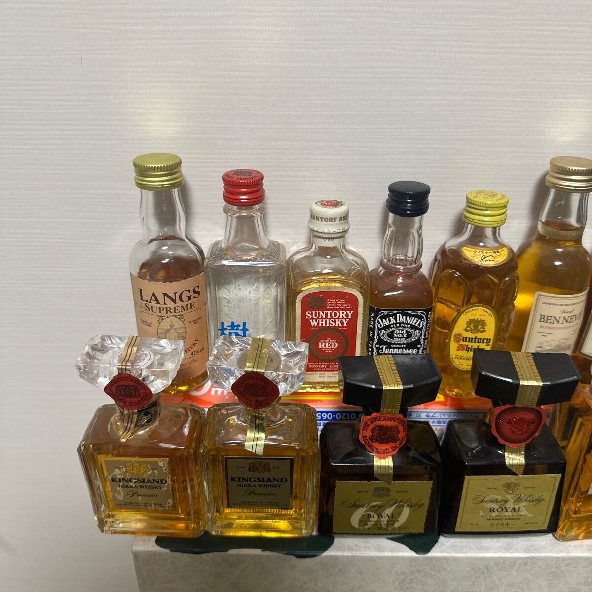 ニッカウイスキー ミニボトル 6本 終売品 古酒 ミニチュアボトル