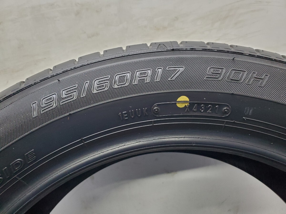 195/60R17 夏タイヤ ラジアル サマータイヤ ダンロップ エナセーブ EC300+ 21年式 特価品 60プリウス ロッキー ライズ 送料全国一律 T1220_画像10