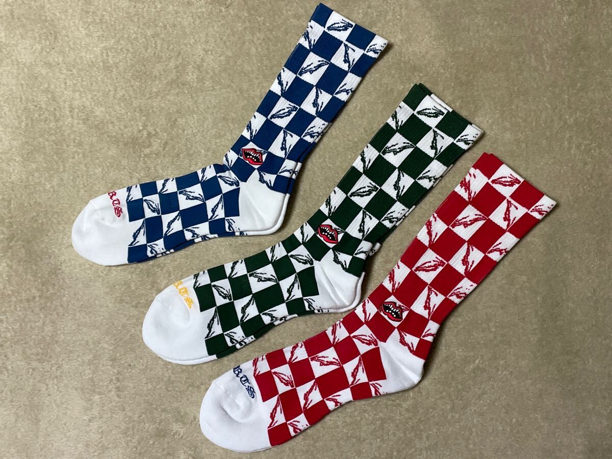 新品 クロムハーツ マッティボーイ 3足 セット ソックス サイズL 新品 クロムハーツ マッティボーイ 3足 セット ソックス サイズL