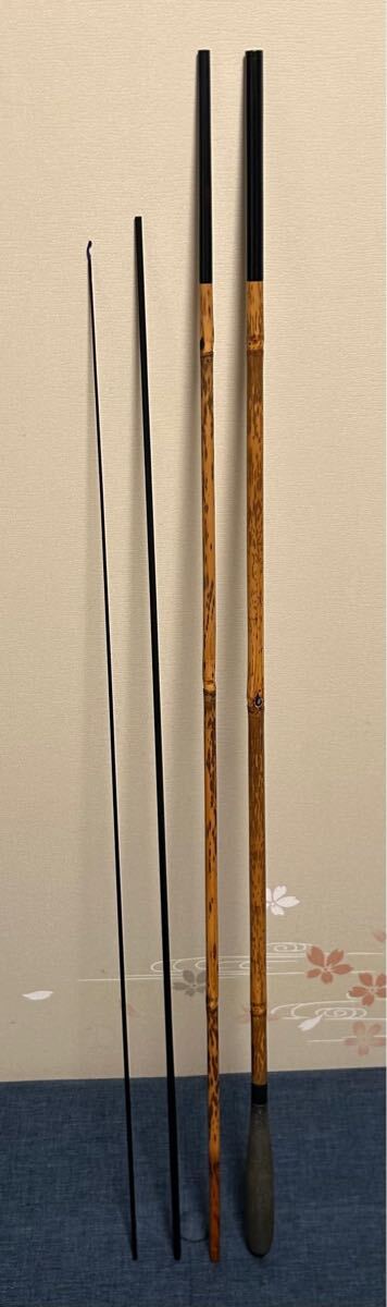 紀州匠 紋竹 9.2尺 4本並継 中古品 2025/01/02出品R 合成竿 へら 紀州匠 紋竹 9.2尺 4本並継 中古品 2025/01/02出品R 合成竿 へら