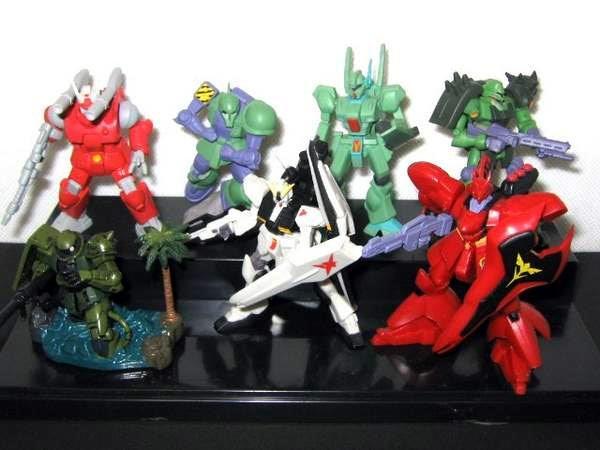 ★カプセルトイ★【ガンダムMSセレクション24 全７種類コンプリートセット】★