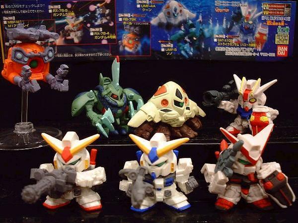★カプセルトイ★【SDガンダムフルカラーステージ43 全７種類コンプリートセット】★