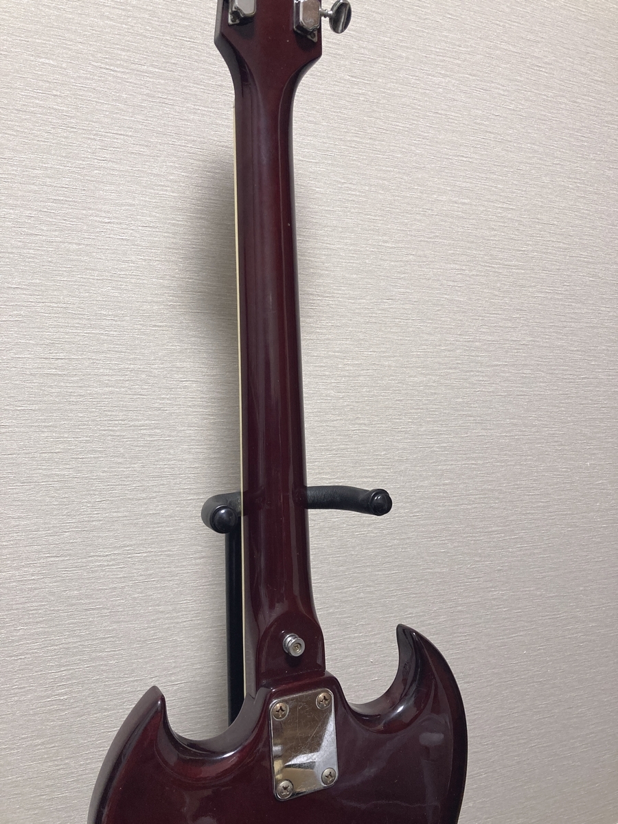 KASUGA エレキギター SG 春日楽器 ハードケース付 ジャンク品 KASUGA エレキギター SG 春日楽器 ハードケース付 ジャンク品