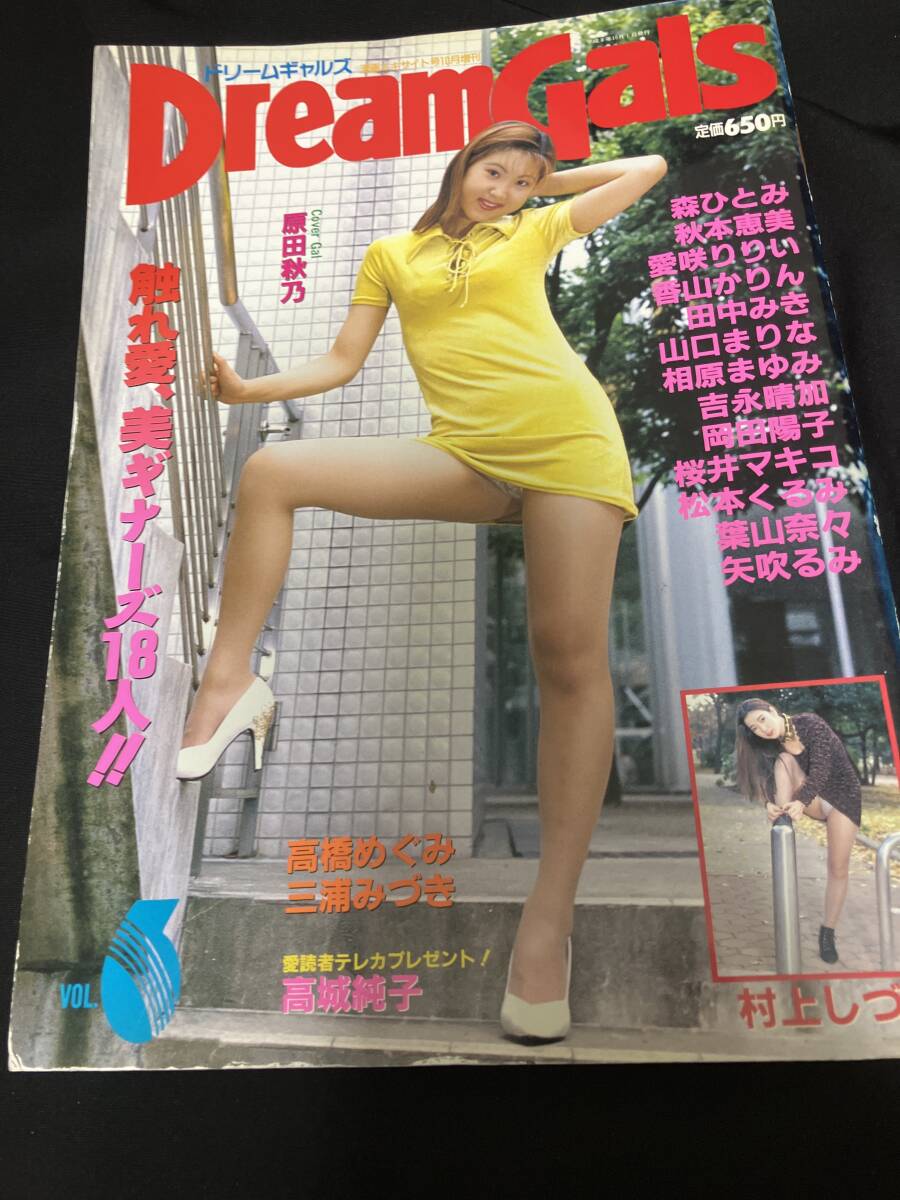 2-5 ドリームギャルズ 平成8年10月発行 觸れ愛(ài)、美ギナーズ18人！ 原田秋乃 森ひとみ 秋本恵美 愛(ài)咲りりい 香山かりん 田中みき 葉山奈々