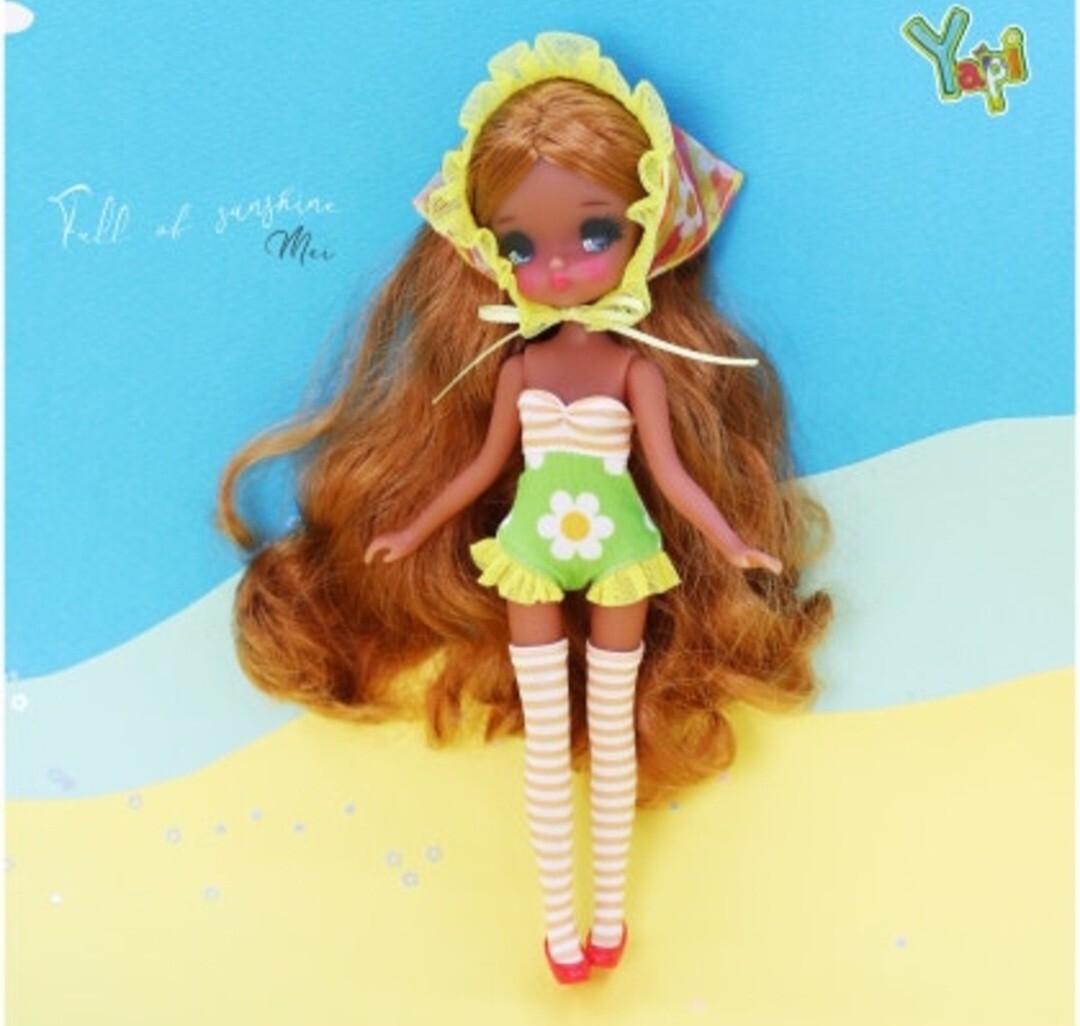 [国内配送] ◇ 新品未開封 jjorori art 夢見る少女 コッチ チョリー ヤピーYappi 夏限定 日焼け肌 メイ / dream floral girl 韓国ドール