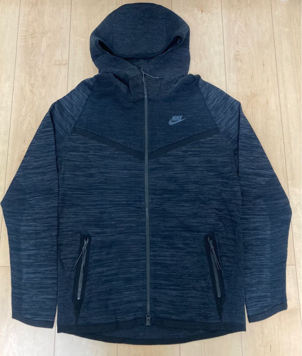 NIKE ナイキ テックニット フーディ ジャケット ブラック Sサイズ 新品タグ付き 廃盤 希少
