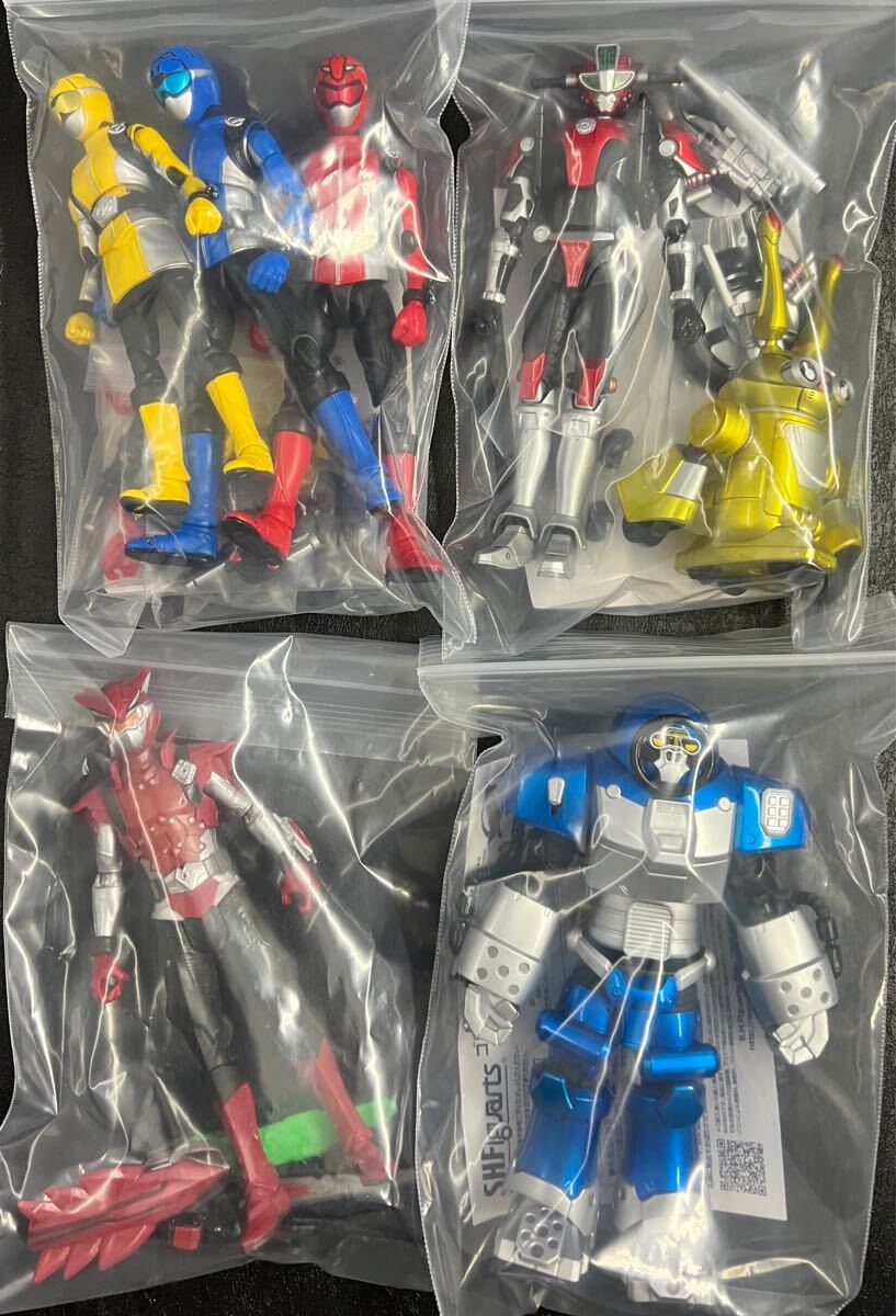 ■S.H.Figuarts/S.H.フィギュアーツ■特命戦隊ゴーバスターズSET■開封美品