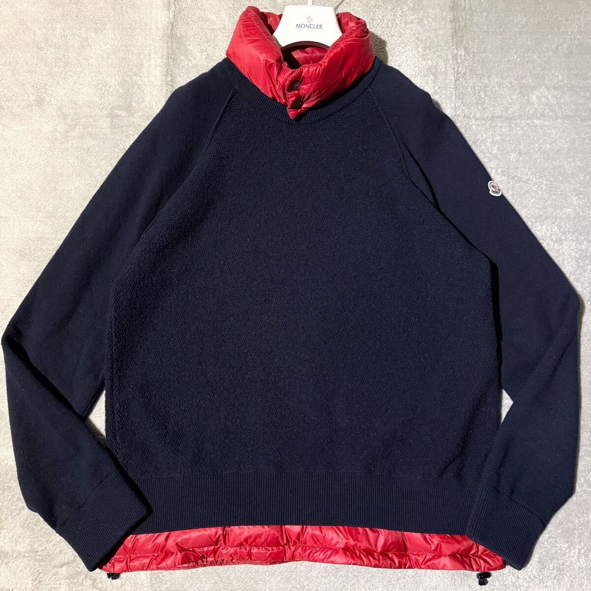 XLサイズ☆MONCLER MAGLIONE TRICOT モンクレール マグリア XLサイズ☆MONCLER MAGLIONE TRICOT モンクレール マグリア
