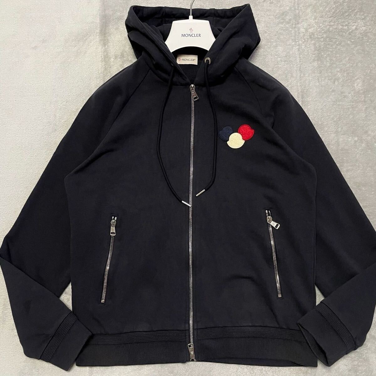 Lsize☆MONCLER MAGLIA CARDIGAN モンクレール マグリア ジップ Lsize☆MONCLER MAGLIA CARDIGAN モンクレール マグリア ジップ