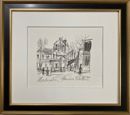 【即出荷】 特価】 ≪ モーリス・ユトリロ ≫ オリジナルリトグラフ【石版画 絵画