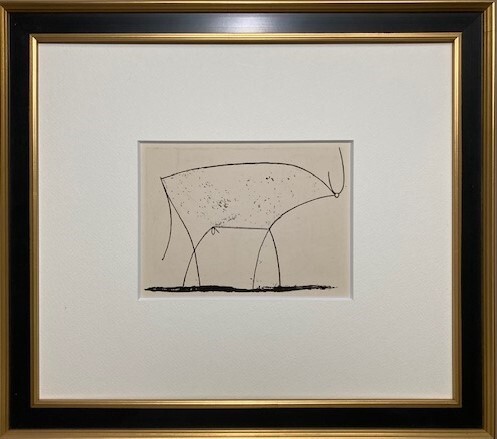 ≪　　パブロ・ピカソ　　≫　　リトグラフ 　 THE BULL 　 1947年　 　PABLO　PICASSO