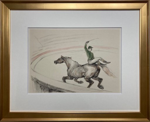 ≪　　 トゥールーズ　ロートレック　　≫　　リトグラフ　 JOCKEY 　 1952年　 TOULOUSE-LAUTREC