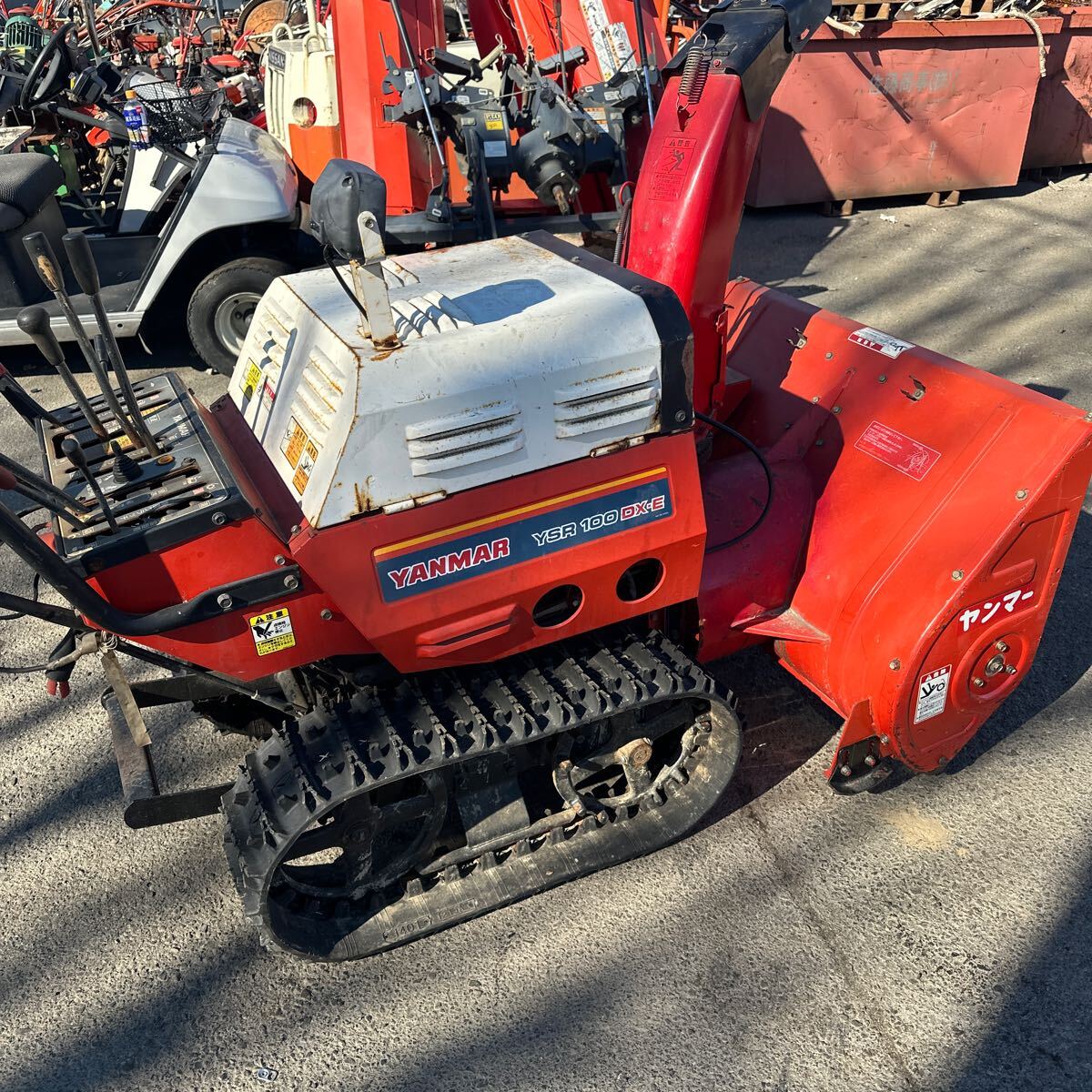 ☆中古品 YANMAR ヤンマー YSR-100 DX-E 除雪機 ガソリン 群馬県 ☆中古品 YANMAR ヤンマー YSR-100 DX-E 除雪機 ガソリン 群馬県