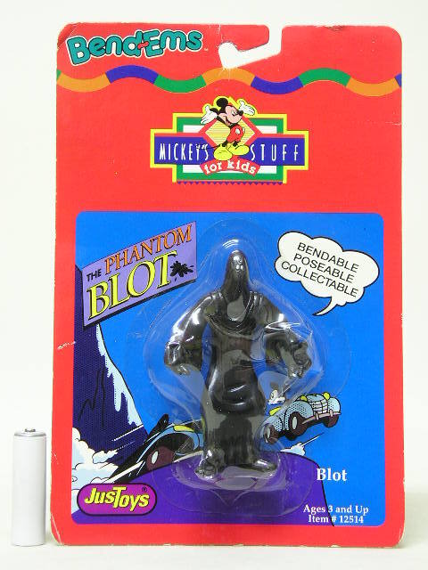 ■JusToys BendEms Mickey Mouse the Phantom Blot フィギュア (Disney)