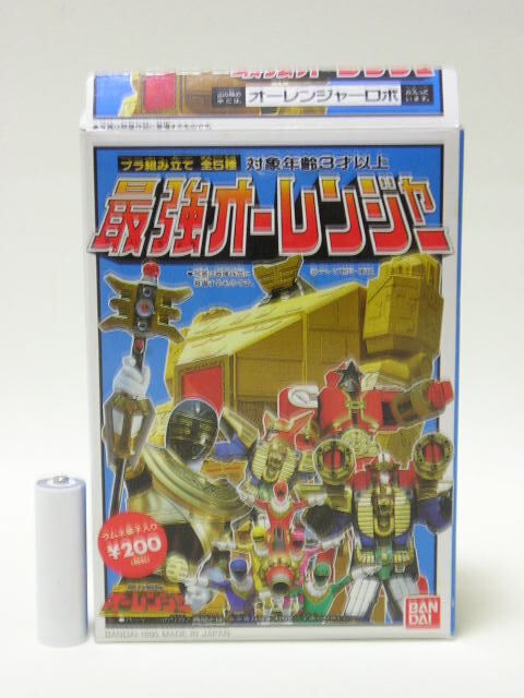 ■バンダイ 食玩 超力戦隊(duì)オーレンジャー 最強(qiáng)オーレンジャー オーレンジャーロボ 