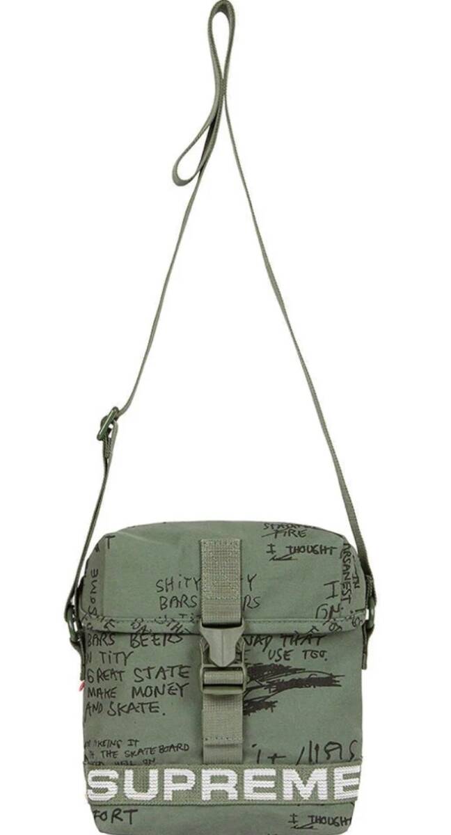 【新品】Supreme Military Side Bag COLOR/STYLE：Olive