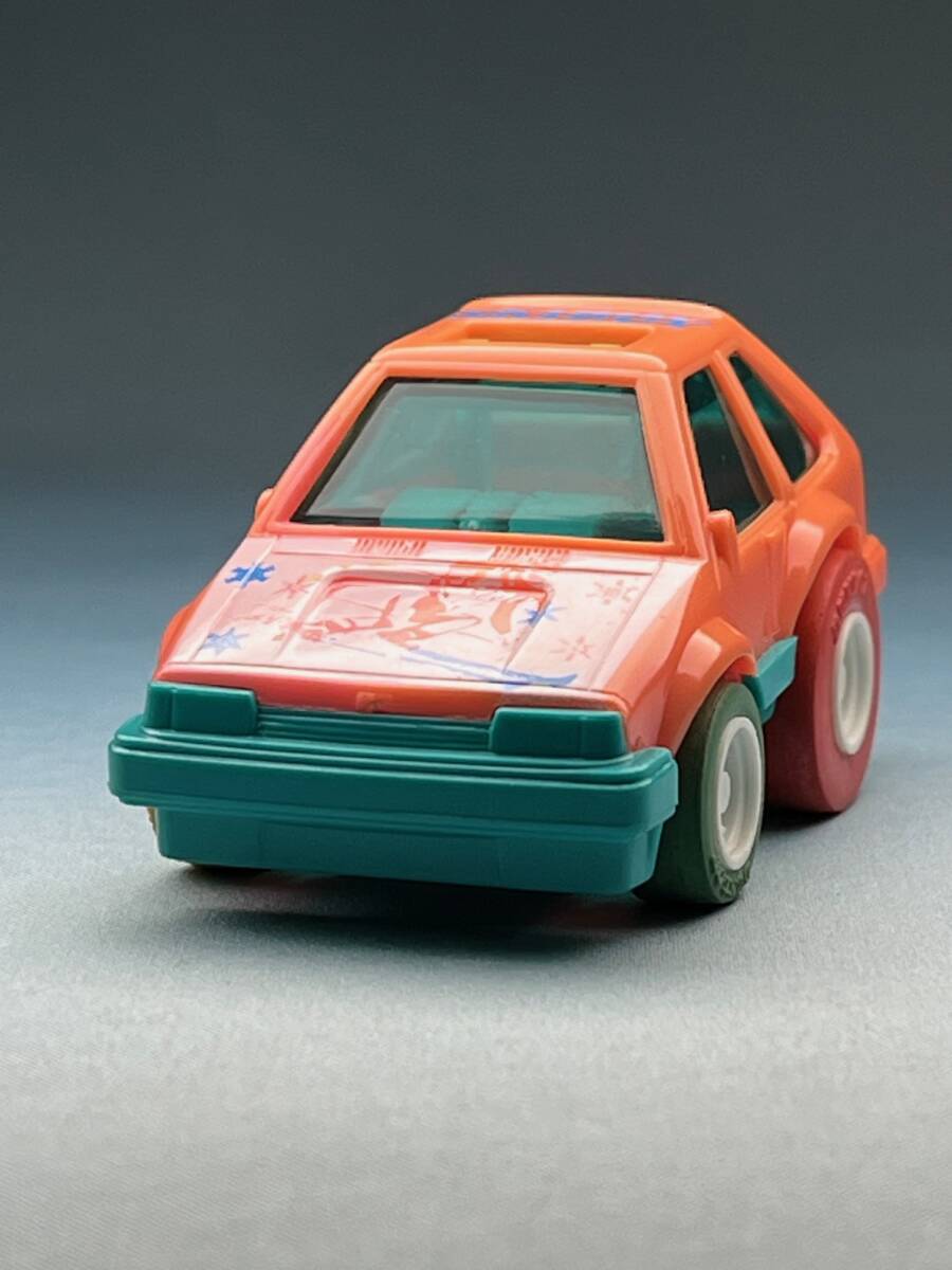 TAKARA/ チョロQ/ A-21/ FAMILIA 1500XG/ ファミリア/ ハデハデ/ DUNLOPタイヤ/ サーモンピンク/日本製/A品番/ルンルンファミリア/SKI BOY/