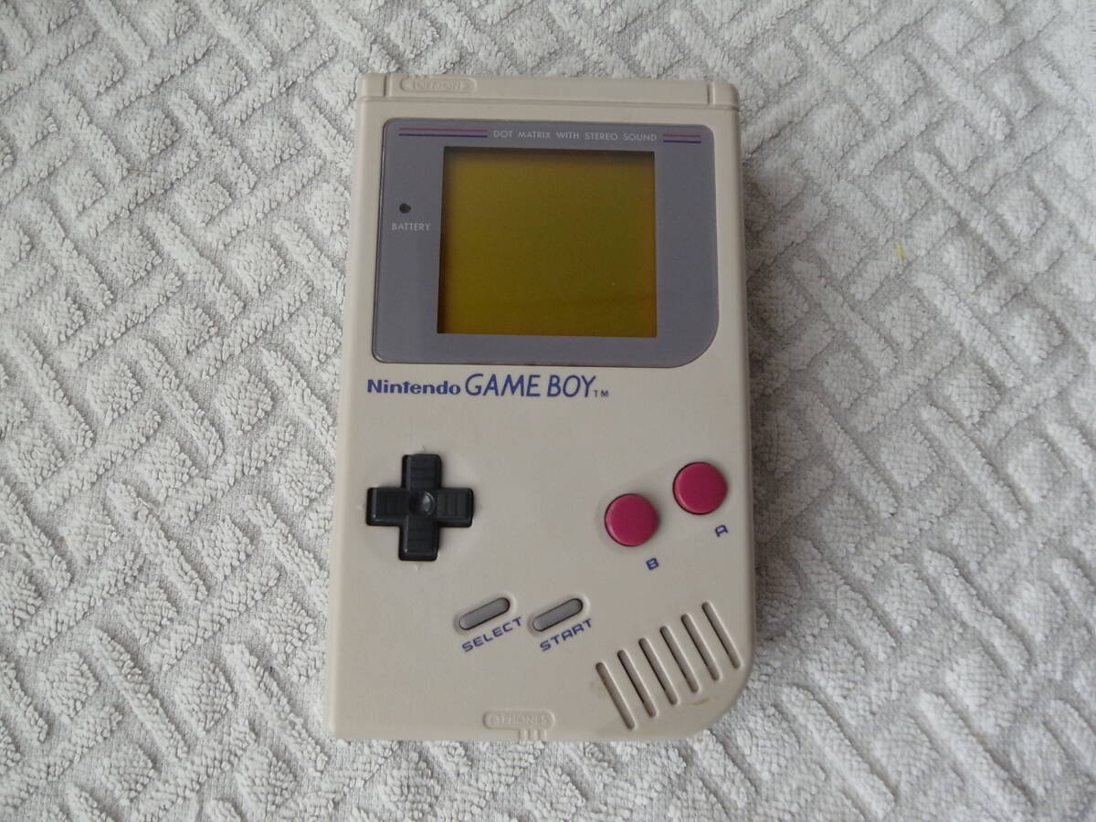 【ジャンク品扱い】Nintendo GAME BOY ゲームボ－イ　初代　本体