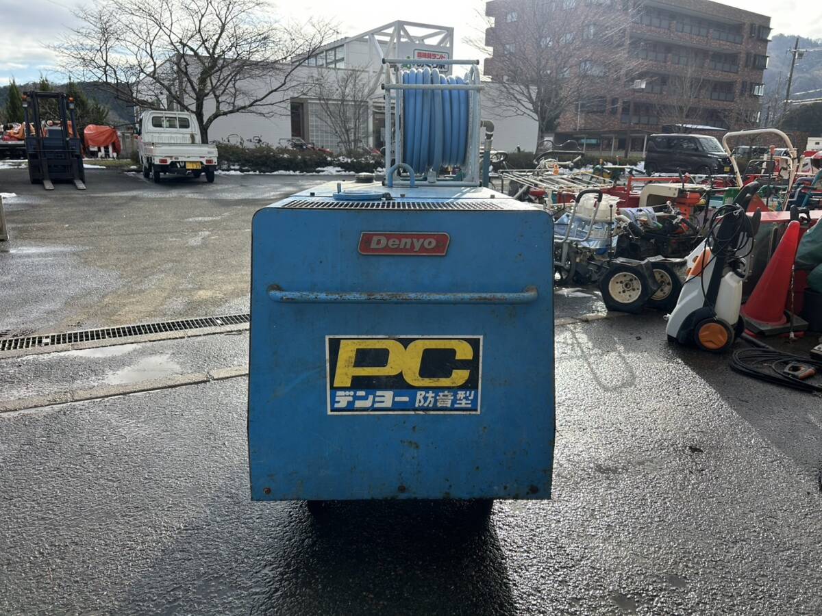 京都】デンヨー エアーコンプレッサー DPV-60SS ディーゼル 22 京都】デンヨー エアーコンプレッサー DPV-60SS ディーゼル 22