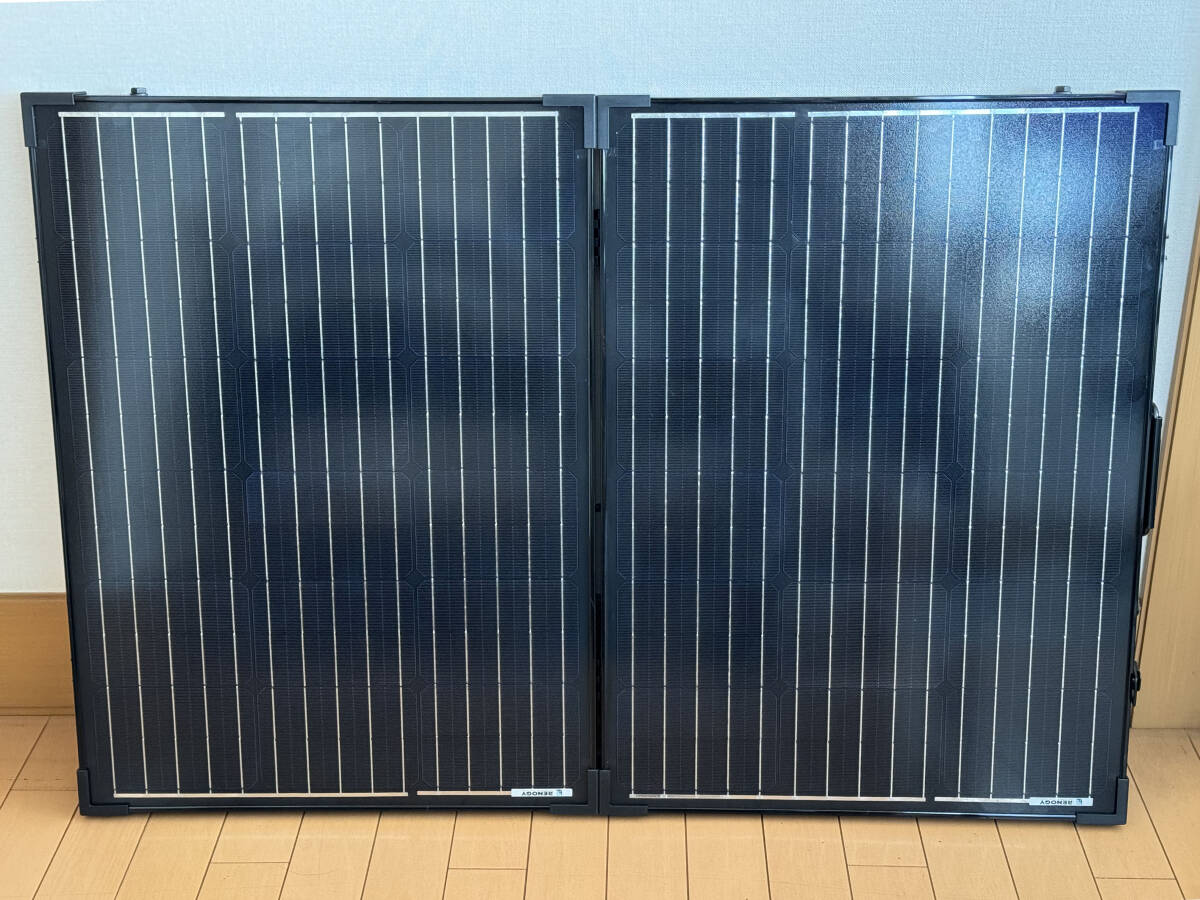 ★Renogy 100W 折畳式 高発電効率 太陽光発電 単結晶ソーラーパネル★