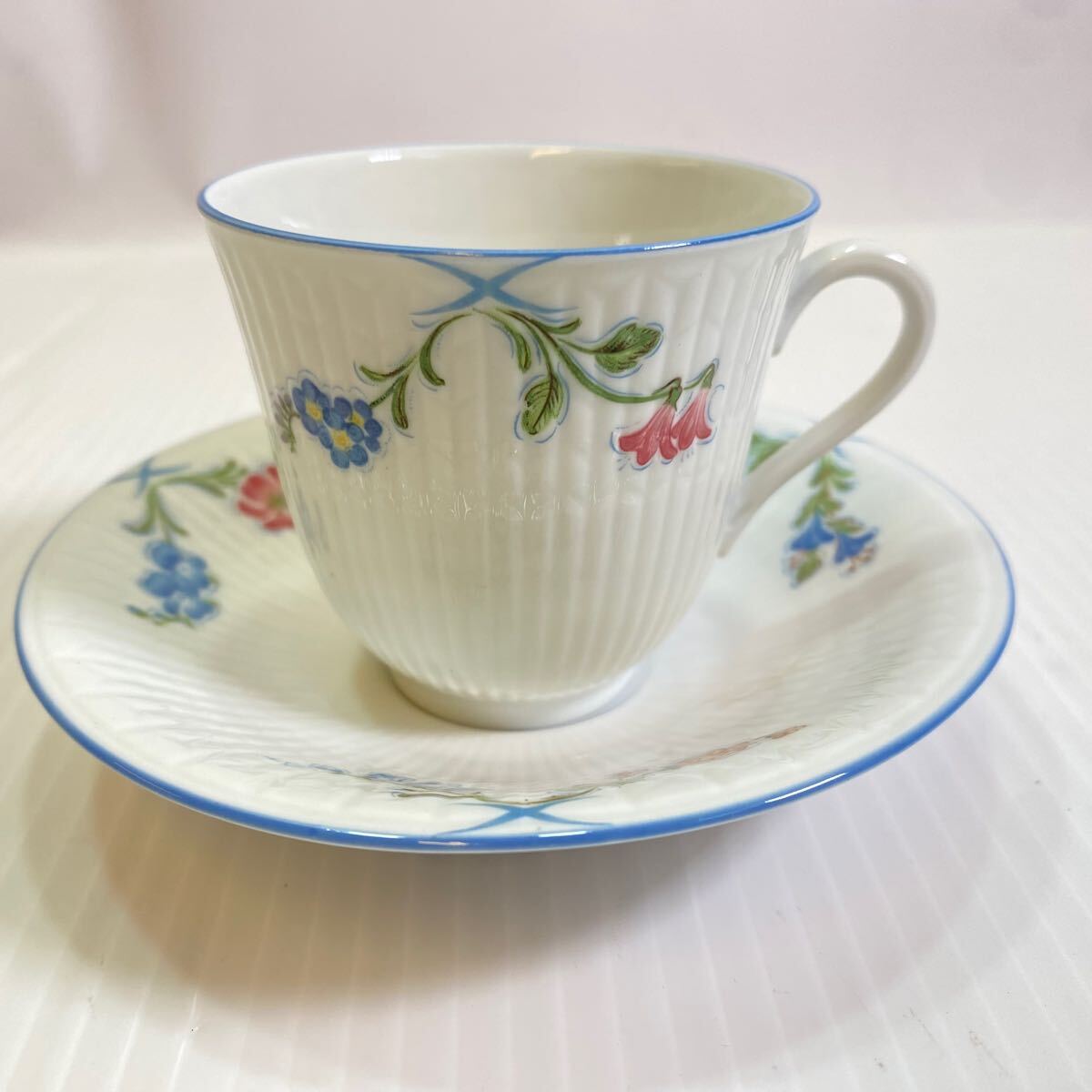 Rorstrand ロールストランド Louise ルイーズ デミタス カップ ソーサー スウェーデン インテリア コレクション_画像2