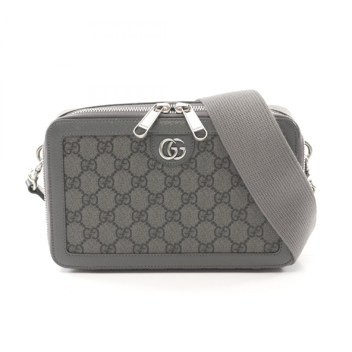 グッチ オフィディア GGスプリーム ブランドオフ GUCCI PVCコーティングキャンバス ショルダーバッグ GGスプリームキャンバス メンズ