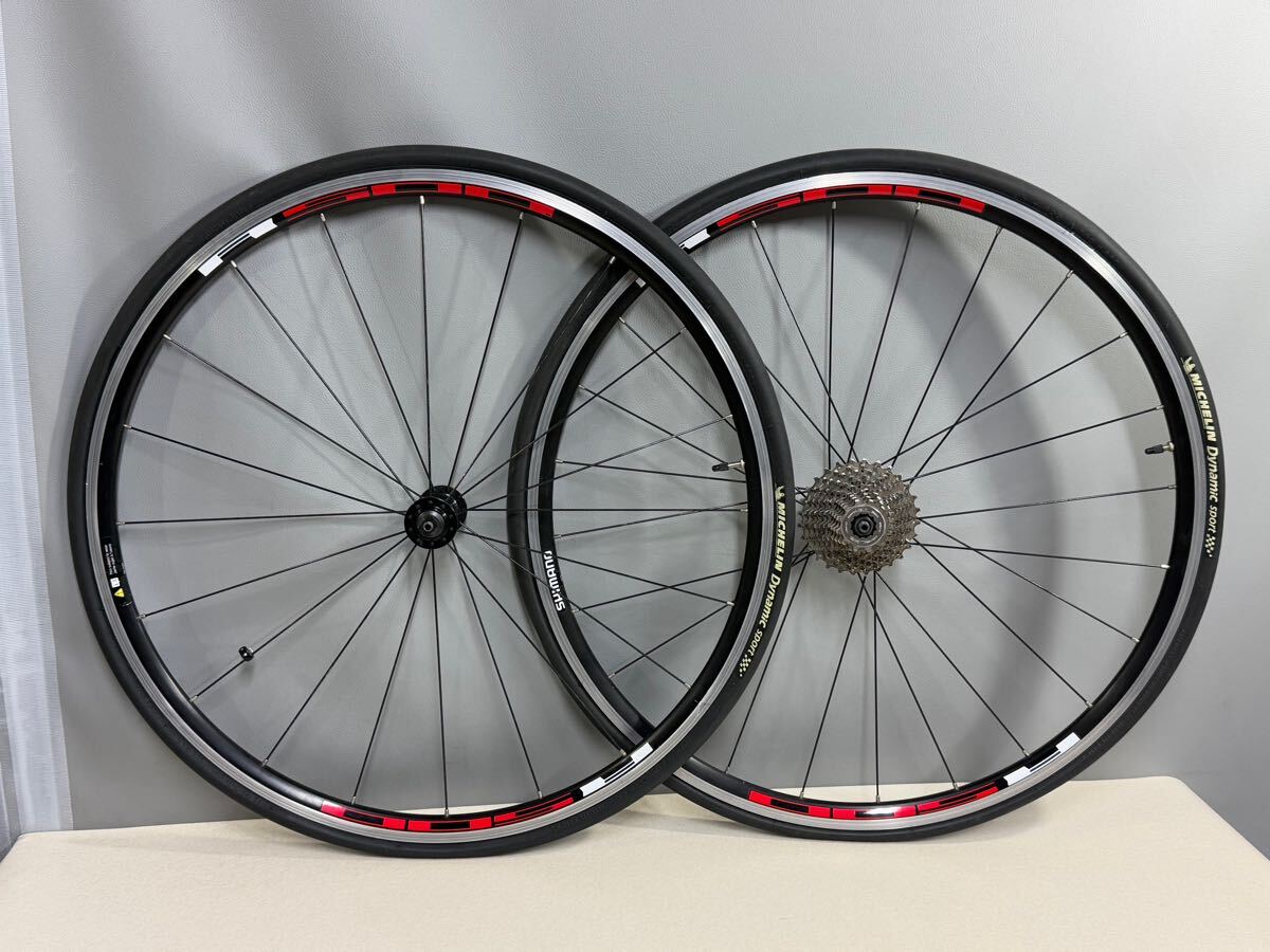 SHIMANO シマノ クリンチャー ホイール 前後セット R500 WH-R501 622×15C