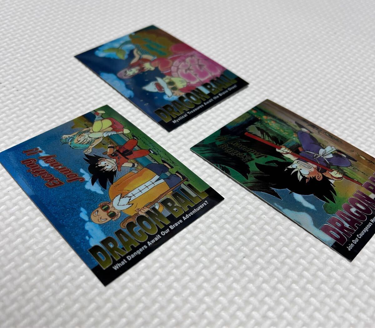 ドラゴンボール アマダ USA 版 人魚 ブルマ 孫悟空 亀仙人 3枚 ドラゴンボール アマダ USA 版 人魚 ブルマ 孫悟空 亀仙人 3枚